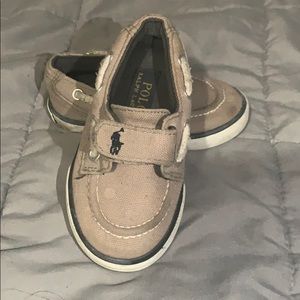 Toddler size5 polo shoes
